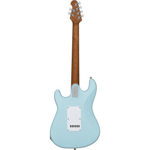 comprar Guitarra Eléctrica STERLING by MUSICMAN CUTLASS CT50 HSS M/M TREMOLO, Tipo Strato, en color Daphne Blue Satin. 2