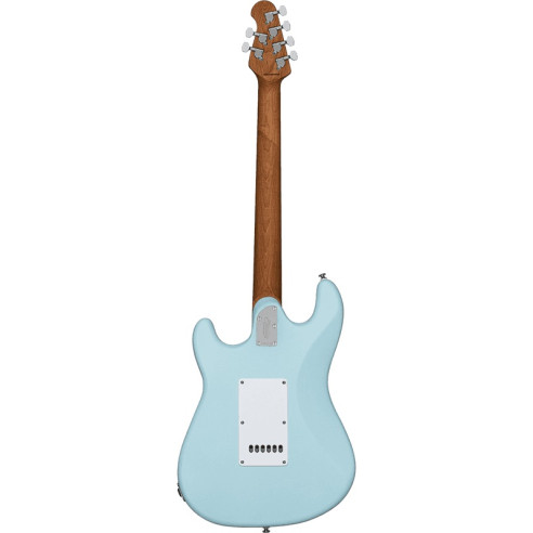 comprar Guitarra Eléctrica STERLING by MUSICMAN CUTLASS CT50 HSS M/M TREMOLO, Tipo Strato, en color Daphne Blue Satin.