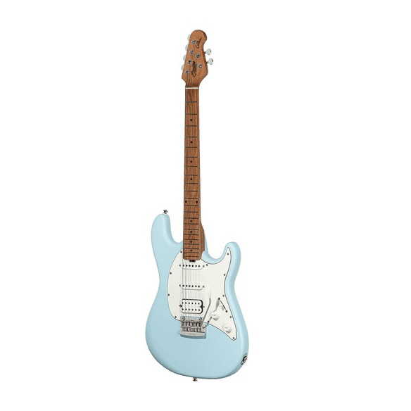 comprar Guitarra Eléctrica STERLING by MUSICMAN CUTLASS CT50 HSS M/M TREMOLO, Tipo Strato, en color Daphne Blue Satin.