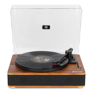 Fenton RP162D Giradiscos con bluetooth, madera oscura 2