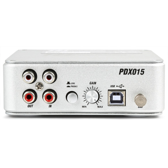 Power Dynamics PDX015 USB Previo de Phono