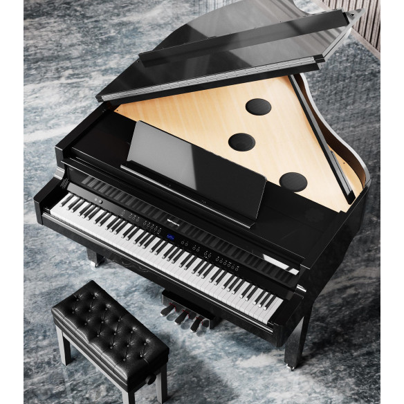 Roland GP-9M PW Blanco Pulido Piano Digital de Cola Premium