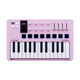 Arturia MINILAB 3 ROSE QUARTZ Controlador MIDI USB Compacto
