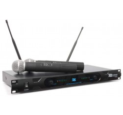 PD722H 2 Canales UHF Microfono...