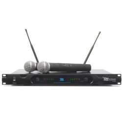 Compra PD722H 2 Canales UHF Microfono Inalambrico con 2 Microfonos online | MusicSales 2
