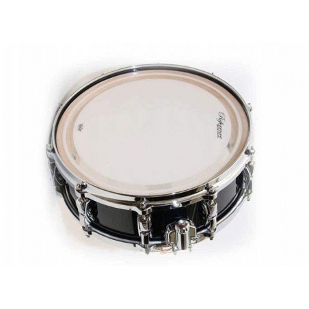 Caja Pearl de la serie Reference RF1465S de 14 x 6,5" de 20 capas, 14 de arce y 6 de abedul y acabado Piano Black.