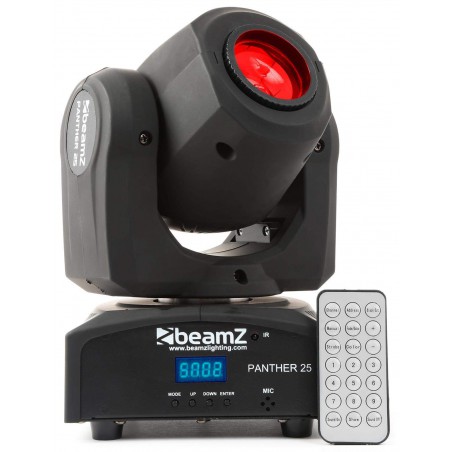 comprar Cabeza Móvil Beamz Panther 25 muy compacta y de alto brillo.