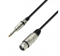 K3MFP1000 Cable Micro XLR H - Jack 10m 
                                