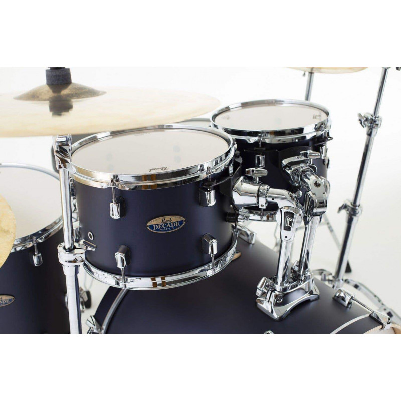 Kit de Bateria Pearl DMP Decade Maple DMP925F-C207 de 5 piezas, con Herrajes y acabado Ultramarine Velvet.