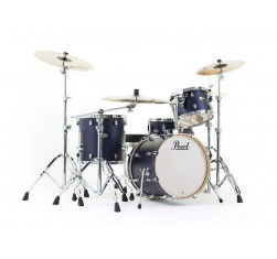 Kit de Bateria Bebop Pearl DMP Decade Maple DMP984-C207 de 4 piezas, con Herrajes y acabado Ultramarine Velvet.