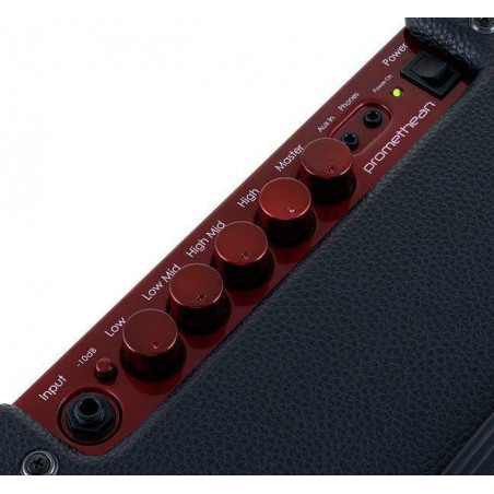 Combo para bajo Ibanez P20 Promethean de 20W con 1 altavoz de 8". Combo para bajo Ibanez P20 Promethean de 20W con 1 altavoz de 8".
