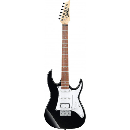 Guitarra Eléctrica Ibanez GRX40-BKN con cuerpo de álamo, mástil GRX de arce, pastillas Infinity y acabado Black Night. Guitarra Eléctrica Ibanez GRX40-BKN con cuerpo de álamo, mástil GRX de arce, pastillas Infinity y acabado Black Night.