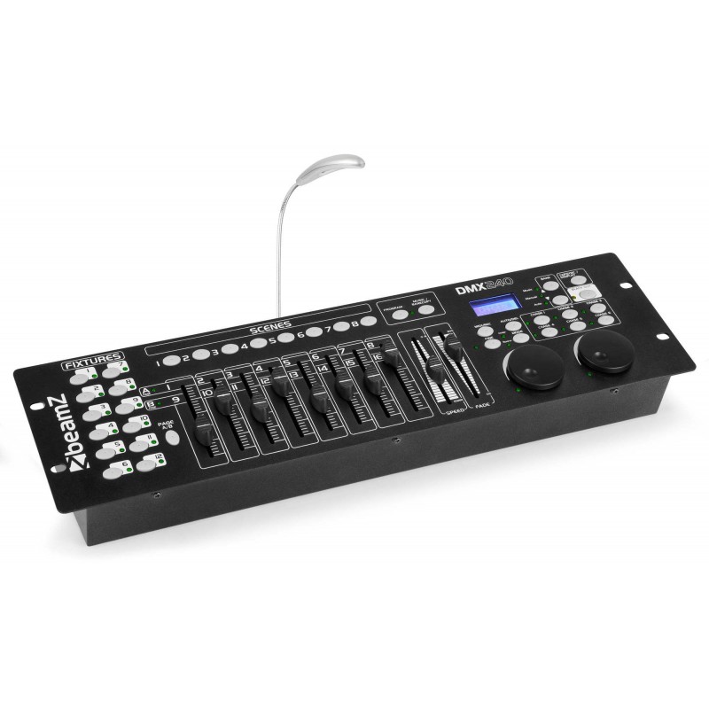 comprar Controlador DMX de 192 canales BEAMZ DMX-240