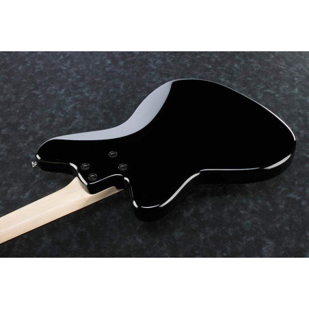 Bajo eléctrico Ibanez TMB30-BK de escala corta de 30", acabado en negro, con cuerpo de caoba y Pastillas Dynamix P/J.