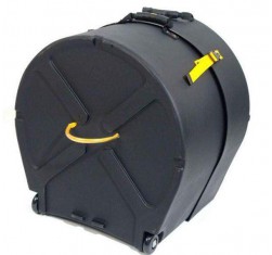 HARDCASE Estuche Bombo 24" con ruedas HN24B