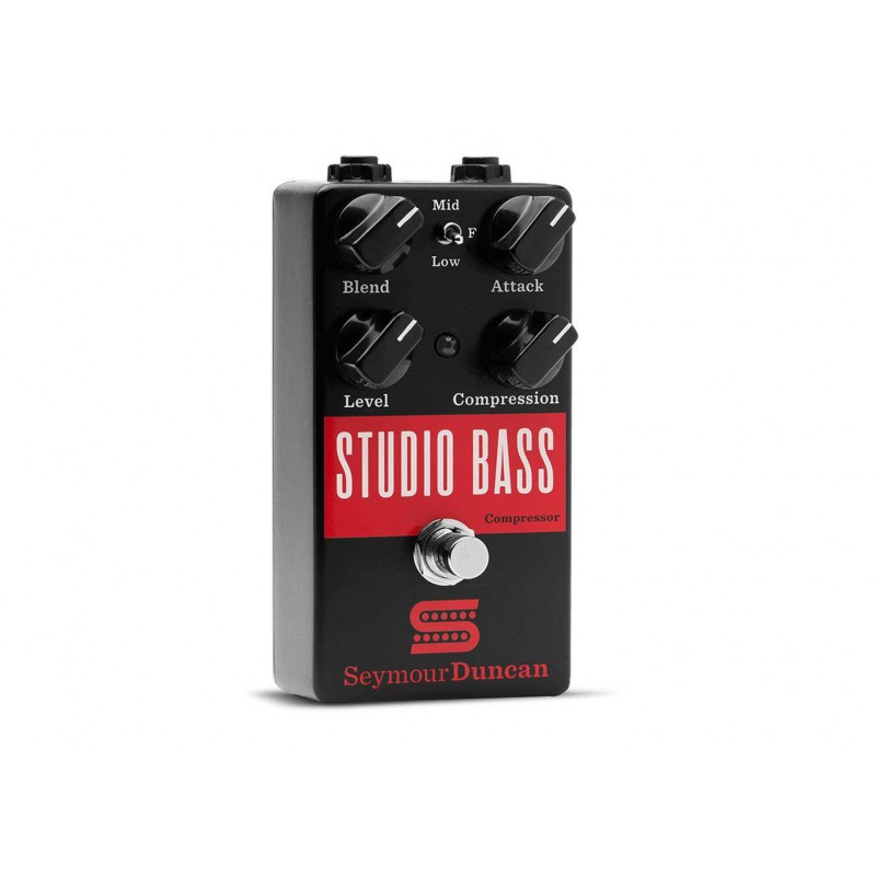 Pedal Seymour Duncan Studio Bass Compressor, un pedal que aumenta el sustain, acentua el picking y las notas sueltas