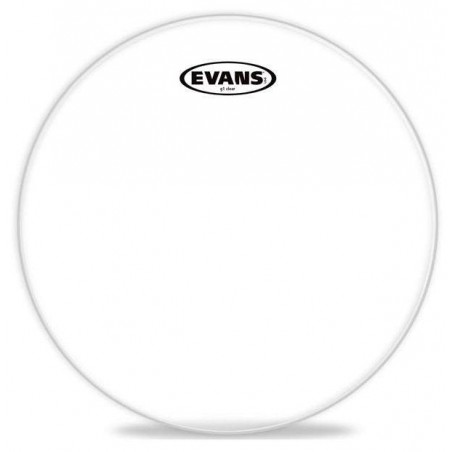 Parche Evans para tom de 10" de una capa transparente TT10G1. Parche Evans para tom de 10" de una capa transparente TT10G1.