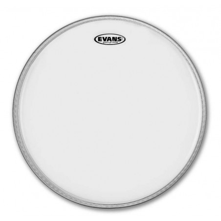 Parche para tom de 20" de una capa blanco rugoso Evans B20G1.