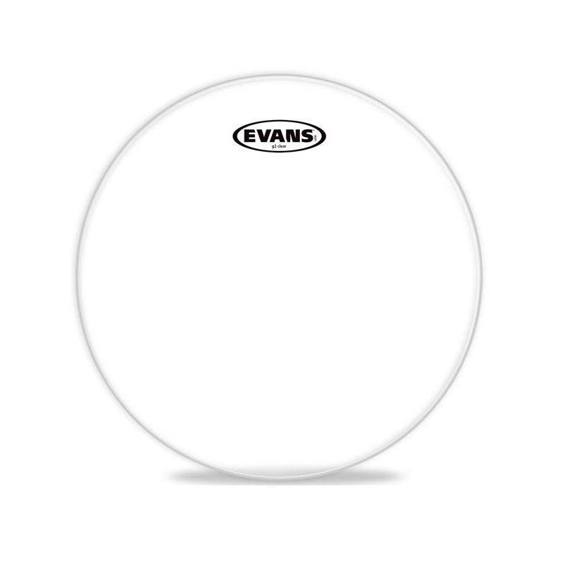 Parche para tom de 8" de 2 capas Transparente Evans TT08G2.