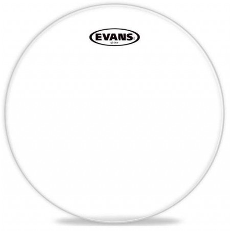 Parche para tom/Caja de 14" de 2 capas Transparente Evans TT14G2. Parche para tom/Caja de 14" de 2 capas Transparente Evans TT14G2.