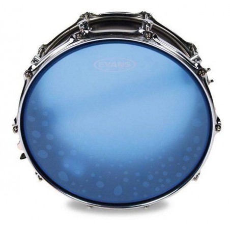 Parche batidor para caja de 14" Evans Hydraulic Blue B14HB de 2 capas de 7mil y acabado rugoso. Parche batidor para caja de 14" Evans Hydraulic Blue B14HB de 2 capas de 7mil y acabado rugoso.