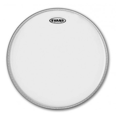 Parche batidor para bombo de 16" Evans G1 Genera BD16G1CW de una capa de 10 mil blanco rugoso. Parche batidor para bombo de 16" Evans G1 Genera BD16G1CW de una capa de 10 mil blanco rugoso.