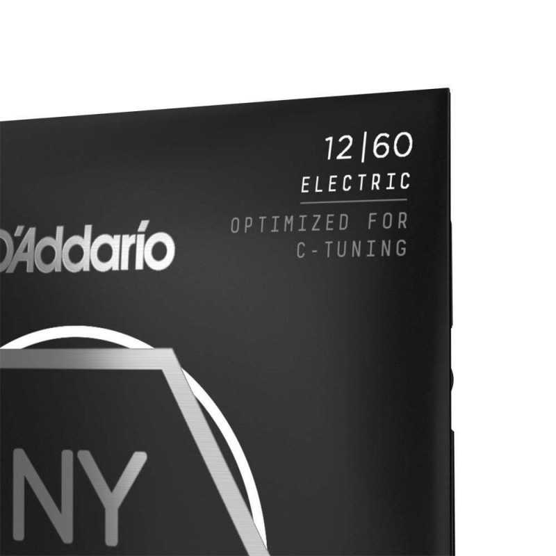 comprar Juego de cuerdas para Guitarra Eléctrica d'Addario NYXL1260 de entorchado de níquel, calibre extragrueso, 12-60.