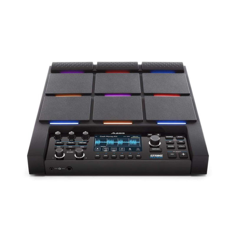 Pad de Percusión Alesis Strike Multipad con 9 Pads y procesador de efectos interno, para samplear, editar y hacer loops.