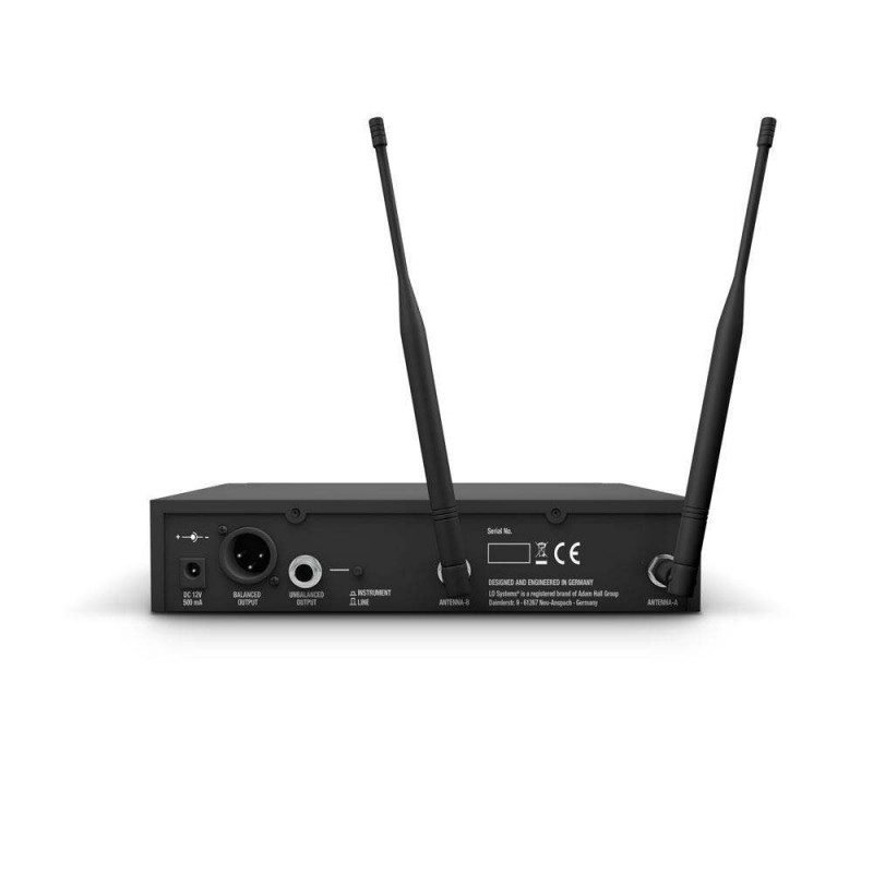 Sistema inalámbrico con petaca y micrófono de diadema LD Systems U506 BPH.