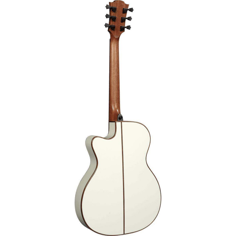 comprar Guitarra Electroacústica Lag Tramontane T118ASCE-IVO tipo Auditorium Slim con cutaway, acabado en Ivory.
