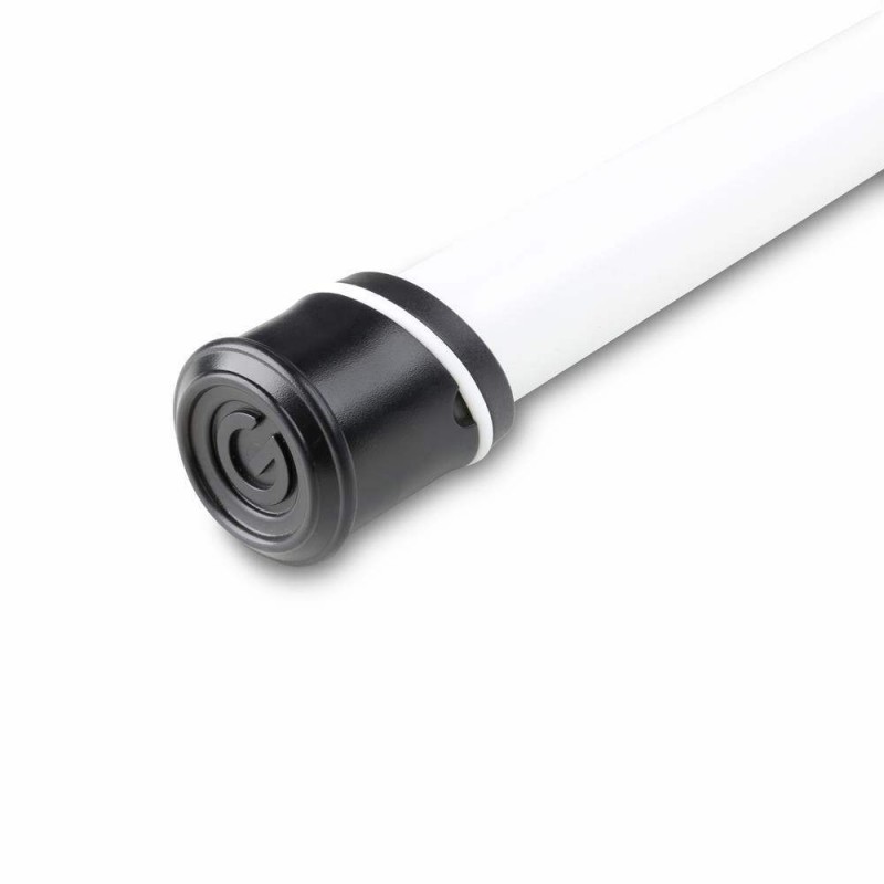 Gravity KSX 2 W - Soporte de Teclado-Piano, profesional  tipo Tijera doble blanco.