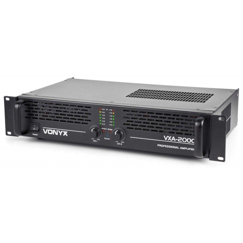 VONYX VXA-2000 II Etapa Potencia 2 x 1000 Watts a 4 Ohms.