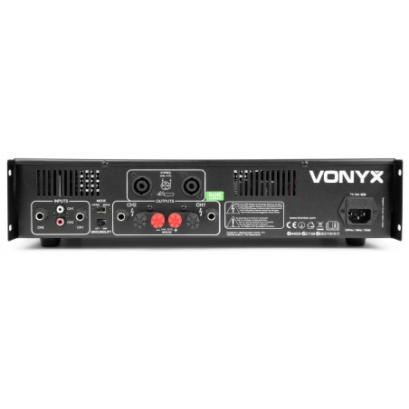 VONYX VXA-2000 II Etapa Potencia 2 x 1000 Watts a 4 Ohms. VONYX VXA-2000 II Etapa Potencia 2 x 1000 Watts a 4 Ohms.