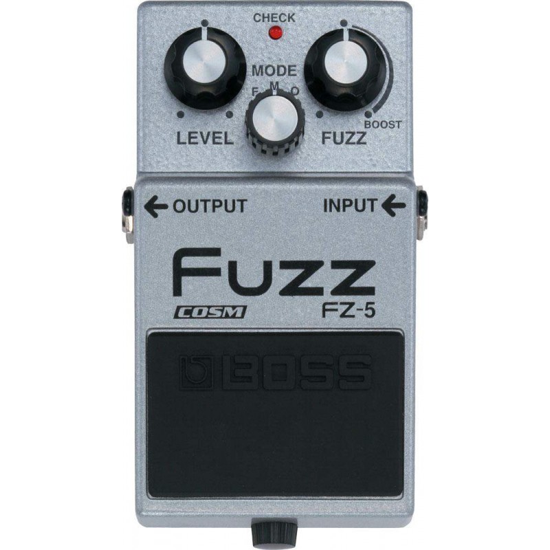 Pedal Fuzz Boss FZ-5 con el clásico sonido de los años 60  y 70.