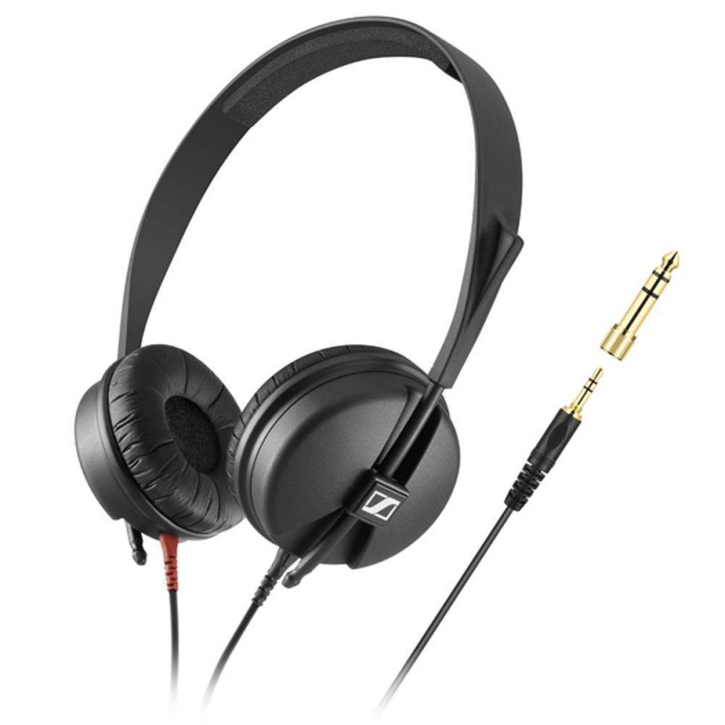 Auriculares Sennheiser  HD 25 Light cerrados, ideales para aplicaciones de monitoreo, grabación y uso en exteriores.