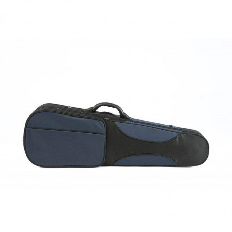 Estuche de Violin 1/2 Rapsody CSV002A con forma, forrado con lona Oxford con gran bolsillo exterior para partituras. Estuche de Violin 1/2 Rapsody CSV002A con forma, forrado con lona Oxford con gran bolsillo exterior para partituras.