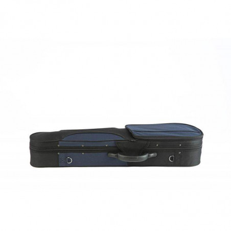 Estuche de Violin 1/2 Rapsody CSV002A con forma, forrado con lona Oxford con gran bolsillo exterior para partituras. Estuche de Violin 1/2 Rapsody CSV002A con forma, forrado con lona Oxford con gran bolsillo exterior para partituras.