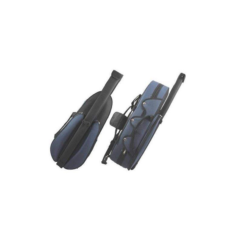 Estuche de violín 4/4 Rapsody Compact de tamaño muy reducido apto para la cabina del avión