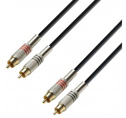 Cable 2x RCA - 2x RCA 6m K3TCC0600 
                                