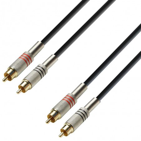 Compra Cable 2x RCA - 2x RCA 6m K3TCC0600 online | MusicSales