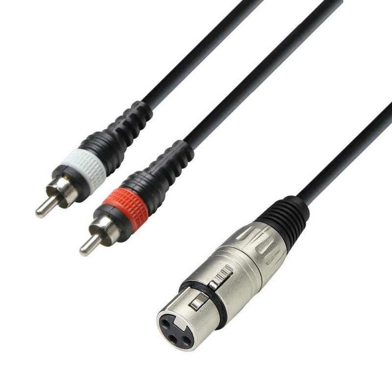 Compra Cable XLR - 2x RCA 3m K3YFCC0300 online | MusicSales