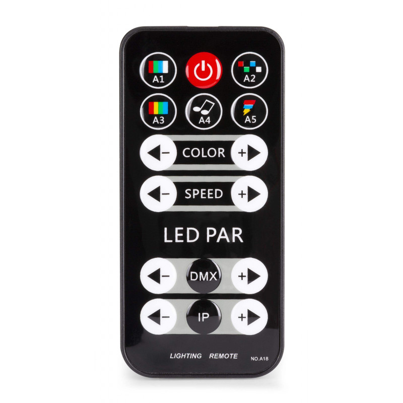 MAX PartyBar 11 Kit , Equipo iluminación de 4 focos tipo COB de 20 W