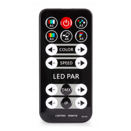 MAX PartyBar 11 Kit , Equipo iluminación de 4 focos tipo COB de 20 W