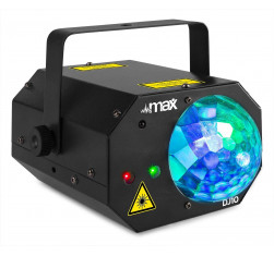 comprar efecto discoteca MAX DJ10 Jelly Moon con Laser Rojo/Verde 2