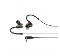 Auriculares dinámicos e intraaurales para monitoreo con sonido estudio Sennheiser IE400 Pro en acabado Smoky Black. 2