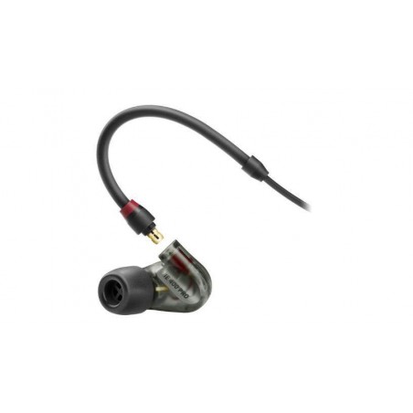 Auriculares dinámicos e intraaurales para monitoreo con sonido estudio Sennheiser IE400 Pro en acabado Smoky Black.