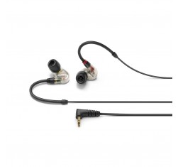 Auriculares dinámicos e intraaurales para monitoreo con sonido estudio Sennheiser IE400 Pro en acabado Transparente. 2