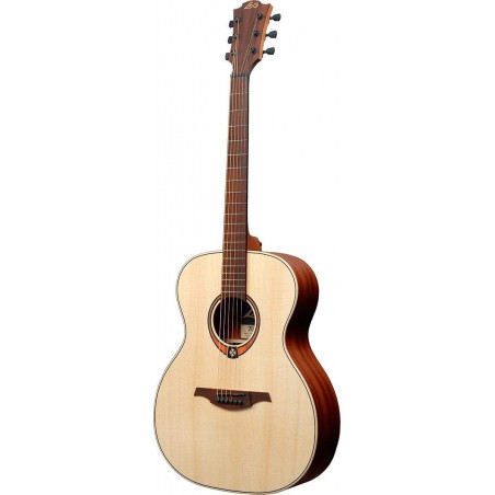 Guitarra Acustica Auditorium LAG T70A Acabado Natural, ideal para iniciarse, con tapa sólida, aros y fondo satinados,