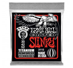 Compra 3115 Top Heavy Bottom Slinky Coated RPS Titanium 10-52 online | MusicSales