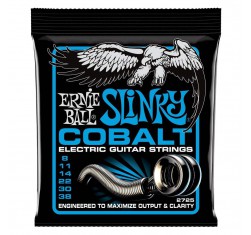 Juego de cuerdas para Guitarra Eléctrica ERNIE BALL Extra Slinky Cobalt Wound 2725 8-38.